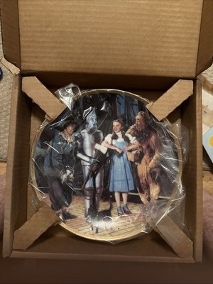 Hamilton Collection Plate Wizard of Oz We re Off to See the Wizard with COA 1988