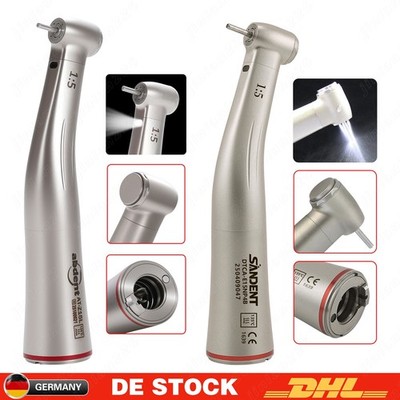 Dental Winkelstück 1:5 Red Angle Wasser mit Licht ROT Handstück Fit KAVO NSK CE