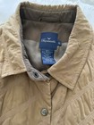 Faconnable Women’s Quilted Vest XL Camel Brown Button Front Pockets Lined — photo 3