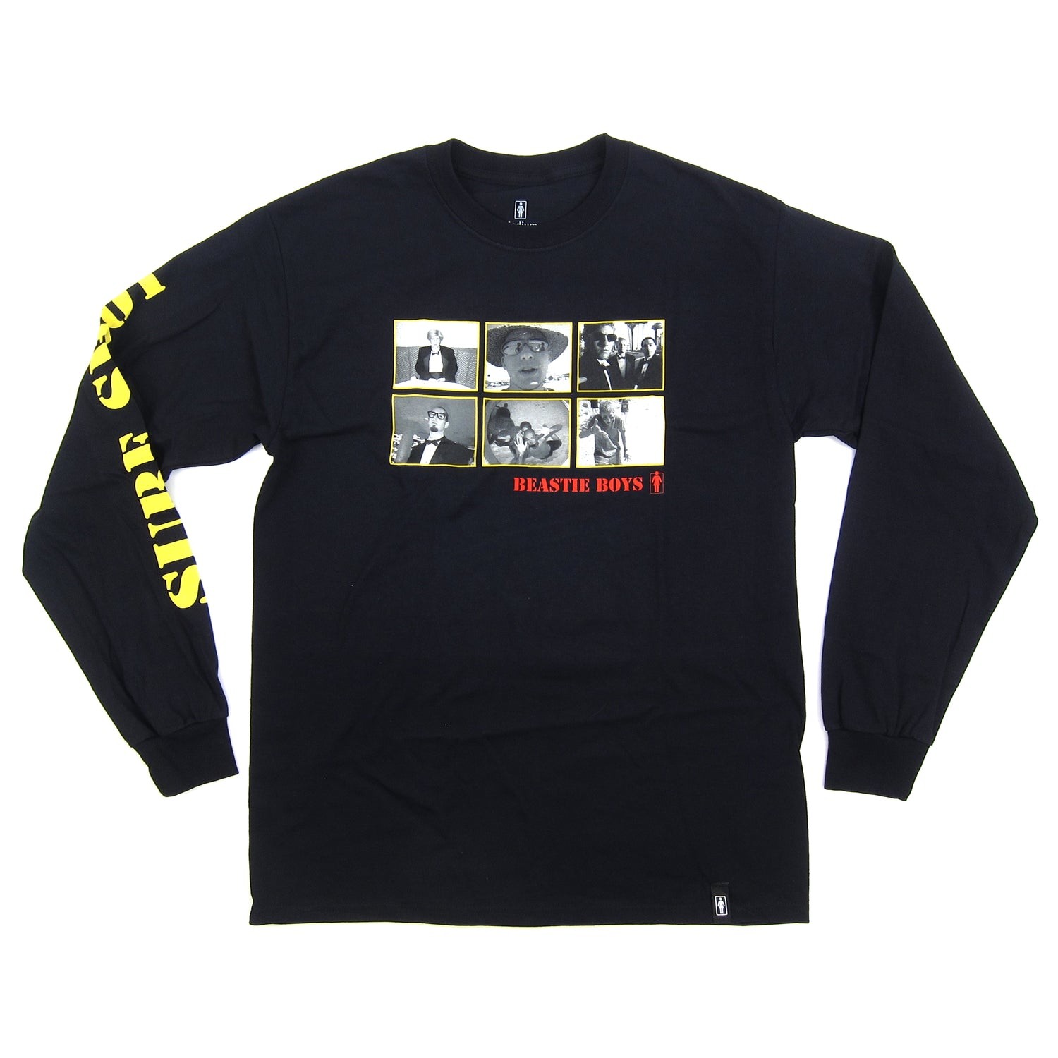 X Beastie Boys Sure Sure Shot Black Longsleeve T-shirt L