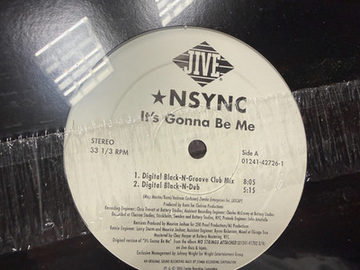 NSYNC IT'S GONNA BE ME REMIXES 12'' 2000 RCA 1241-42726-1 sealed