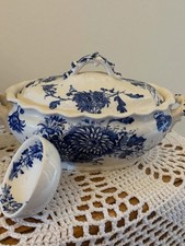 A Small Daisy Late Mayers Tureen & Ladle