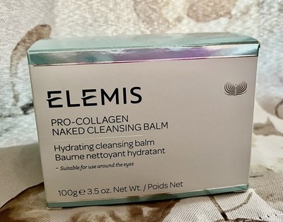 Elemis Pro-Collagen Naked Hydrating Cleansing Balm w/ Cloth Brand New AUTHENTIC