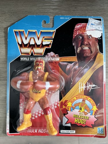 1990 HASBRO WWF HULK HOGAN HULKSTER HUG WRESTLING ...