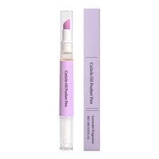 2-in-1 Nail Care Pen, Cuticle Oil Pen Pusher With Ceramic Tip, Moisturizes