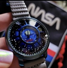 NASA Trappist-1 Automatic Sapphire Blue Supernova Reg