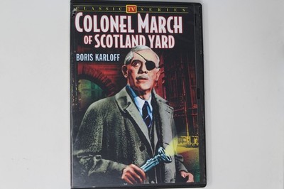 Colonel March of Scotland Yard DVD Boris Karloff Classic Tv Series