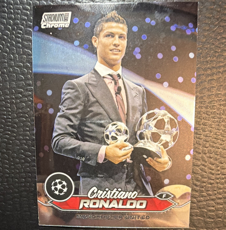 Topps Stadium Club Chrome 2023-24 Cristiano Ronaldo Man United FC #7 Soccer