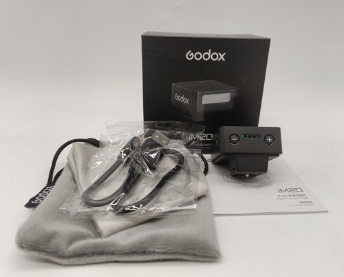 Flash Godox IM20 Per Fotocamera – Batteria Integrata, 440 Lampate, Riciclo 3s, Compatibile Con Canon, Nikon, Sony, Fuji