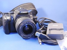 Canon EOS 350D Digital SLR Camera + 18-55mm Zoom Lens Battery & Charger