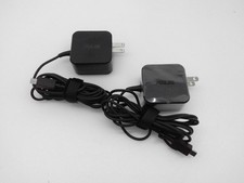 lot of 2 Genuine Asus ADP33-AW B 33W AC DC Wall Adapter 19V 1.75A Square Tip
