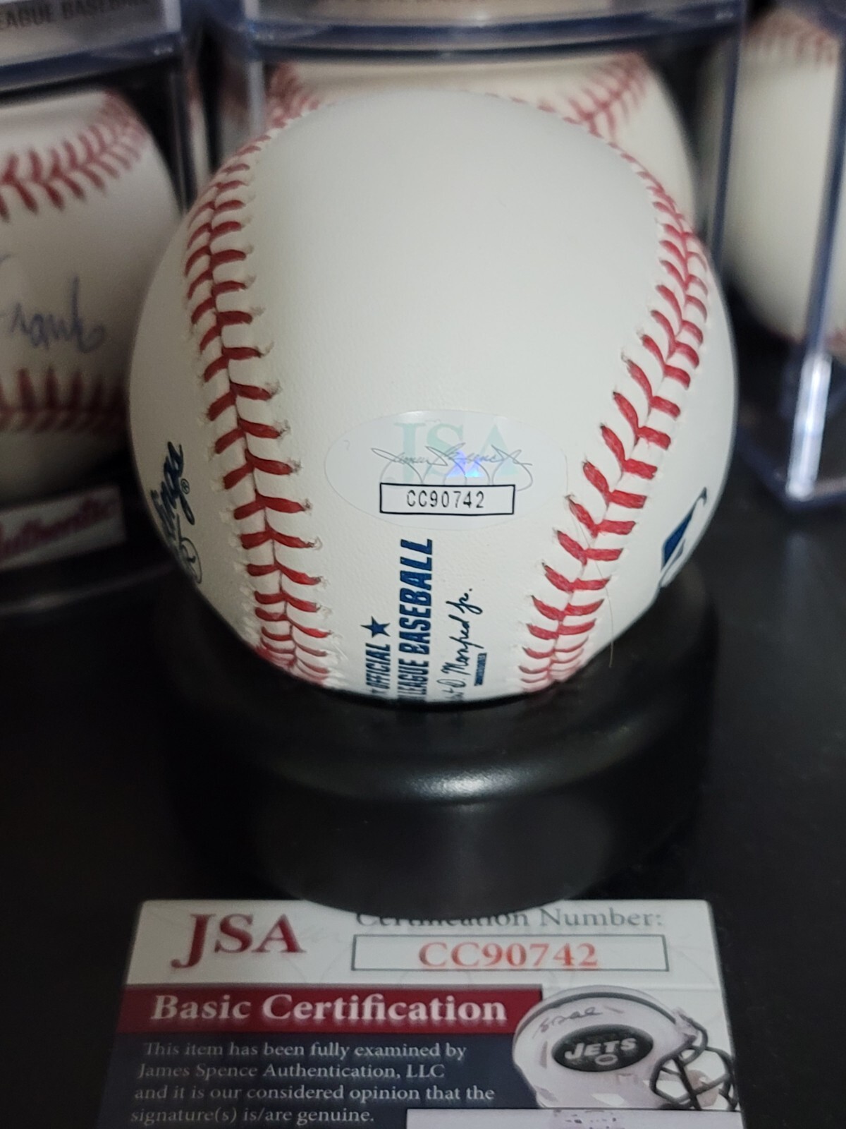 Aaron Judge Signed Baseball JSA COA Yankees EBay