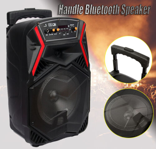 1000W Wireless Bluetooth Party Trolley Speaker Subwoofer Heavy Bass Outdoor UK - Picture 6 of 12