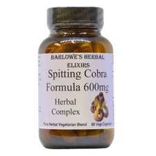 Spitting Cobra | 21 Herb Formula for Libido & Vitality | 600mg | 60 Vegi-Caps