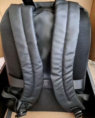 Techno-Gym Backpack Black and Yellow, Nice condition TECHNOGYM