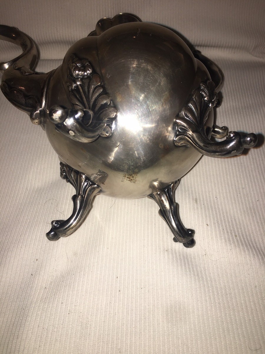 Reed & Barton Vtg silver teapot coffee Pot , 1795 Winthrop