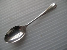 Silver rat-tail teaspoon - Cooper Brothers & Sons - Sheffield 1934