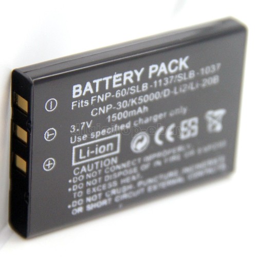 2x Rechargeable 3.7v Liion Battery Pack For Usance NP60 NP60 Model US