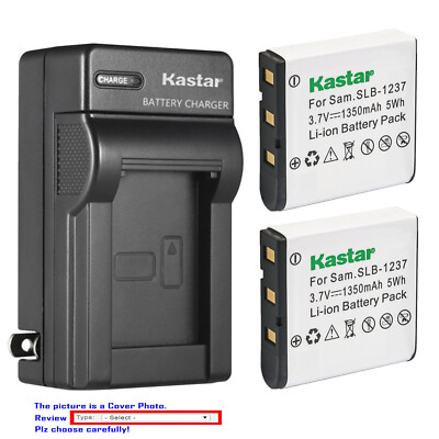 Kastar Battery AC Wall Charger for Sigma BP-31 BP31 & Sigma DP1X DP2X Camera