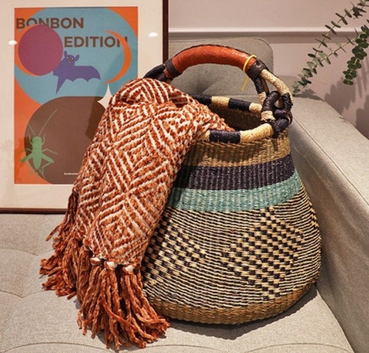 Pot basket, African basket, Hand woven basket, storage basket, shopping basket, Pot basket, African basket, Hand woven basket, storage basket, shopping basket,