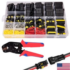 708Pcs Waterproof 1-6Pin Automotive Wire Electrical Connectors Terminals Plug