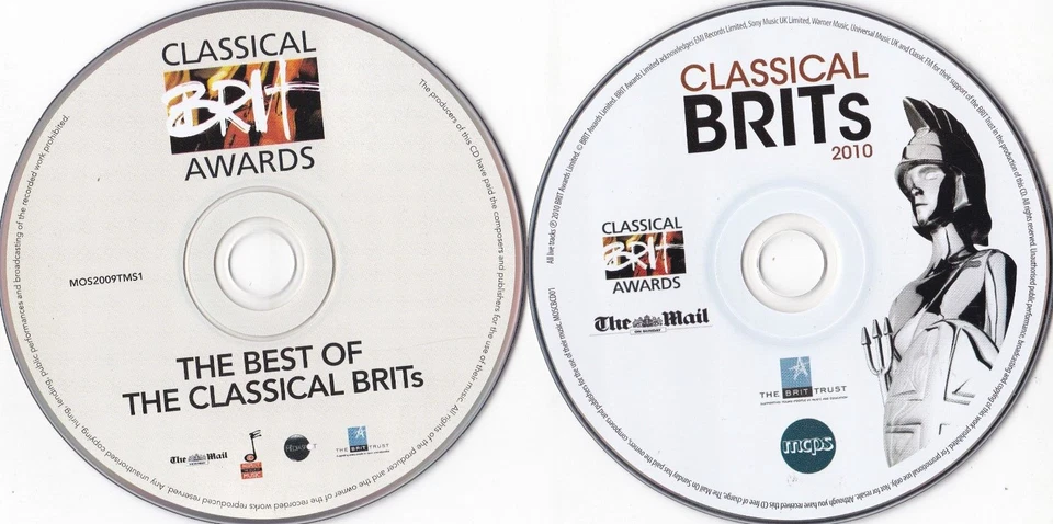 CLASSICAL BRITs AWARDS ( THE MAIL ON SUNDAY 2 CD Set ) - Bild 3 von 3