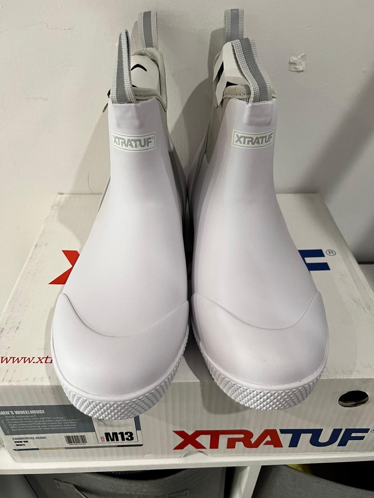 Xtratuf Mens Wheelhouse Commercial Grade Deck Boot XMW-100 White 13