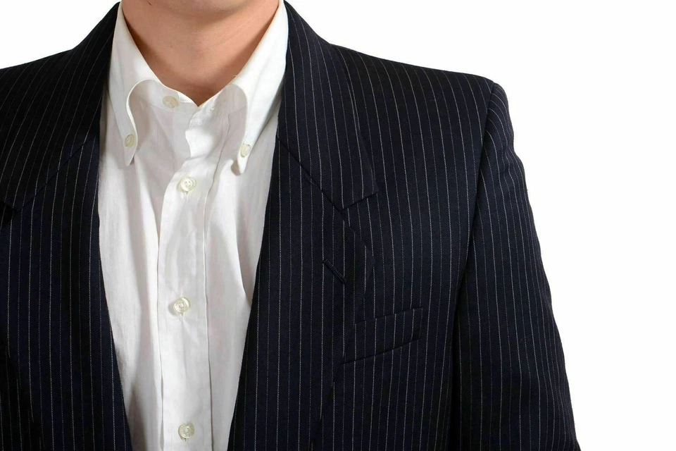 Blazer Abrigo Deportivo Maison Martin Margiela Para Hombre 100% Lana Un Botón EE. UU. 38 IT 48 Foto 3 de 4