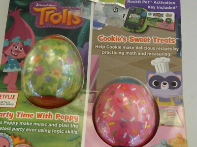 NEW Leap Frog RockIt Twist Cookies Sweet Treats & Party Time w Poppy Game 2 Pk