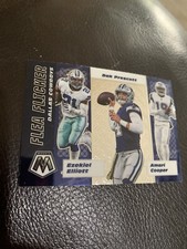 2020 Mosiac Football Dallas Cowboys Flea Flicker Prescott,  Elliott & Cooper. 