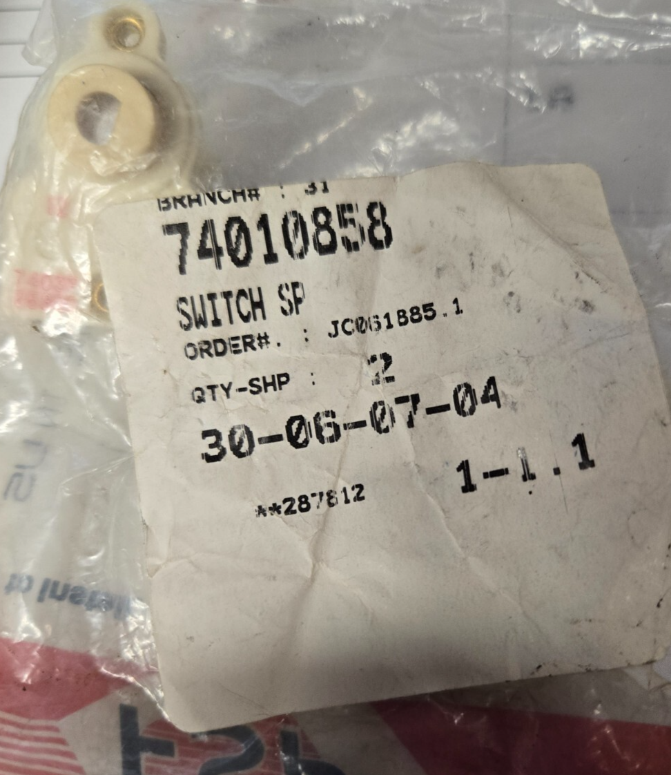 Whirlpool Burner Switch Part #74010858