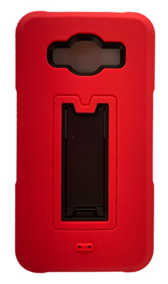SW Premium Case with Kickstand for Samsung Galaxy Grand Prime, Red