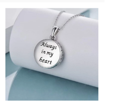 Ciondolo Albero Della Vita Per Ceneri Funerarie – Collana Argento 24 Pollici – Regalo Memoria - Foto 2