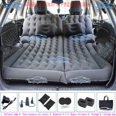 SUV Car Inflatable Mattress Travel Back Seat Air Bed Durable