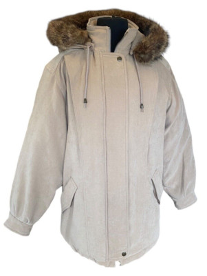 Women's Bromley Sport Down Coat with Raccoon Fur Trim Hood Size S Fits Like M/L
