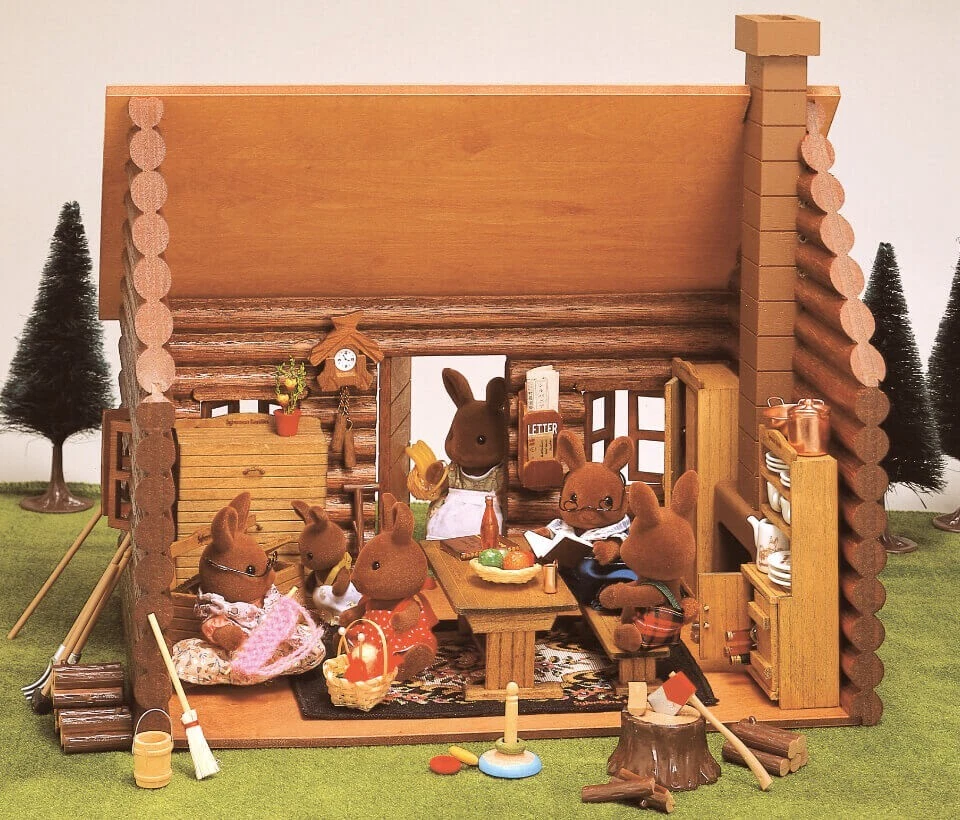 Sylvanian families wooden house sale