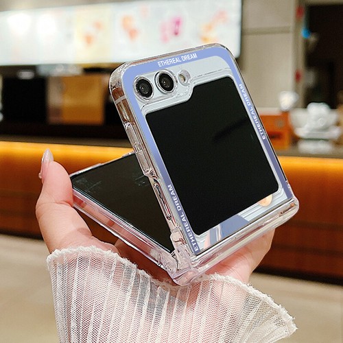 Funda protectora plegable transparente para Samsung Galaxy Z Flip5 Flip4 Flip3 a prueba de golpes - Imagen 4 de 11