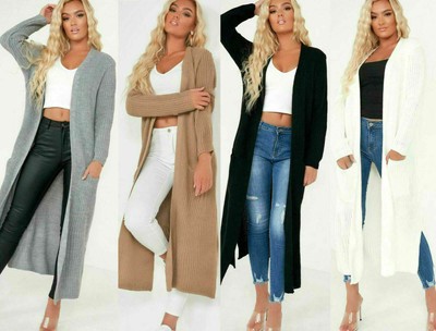 longline open front jacket