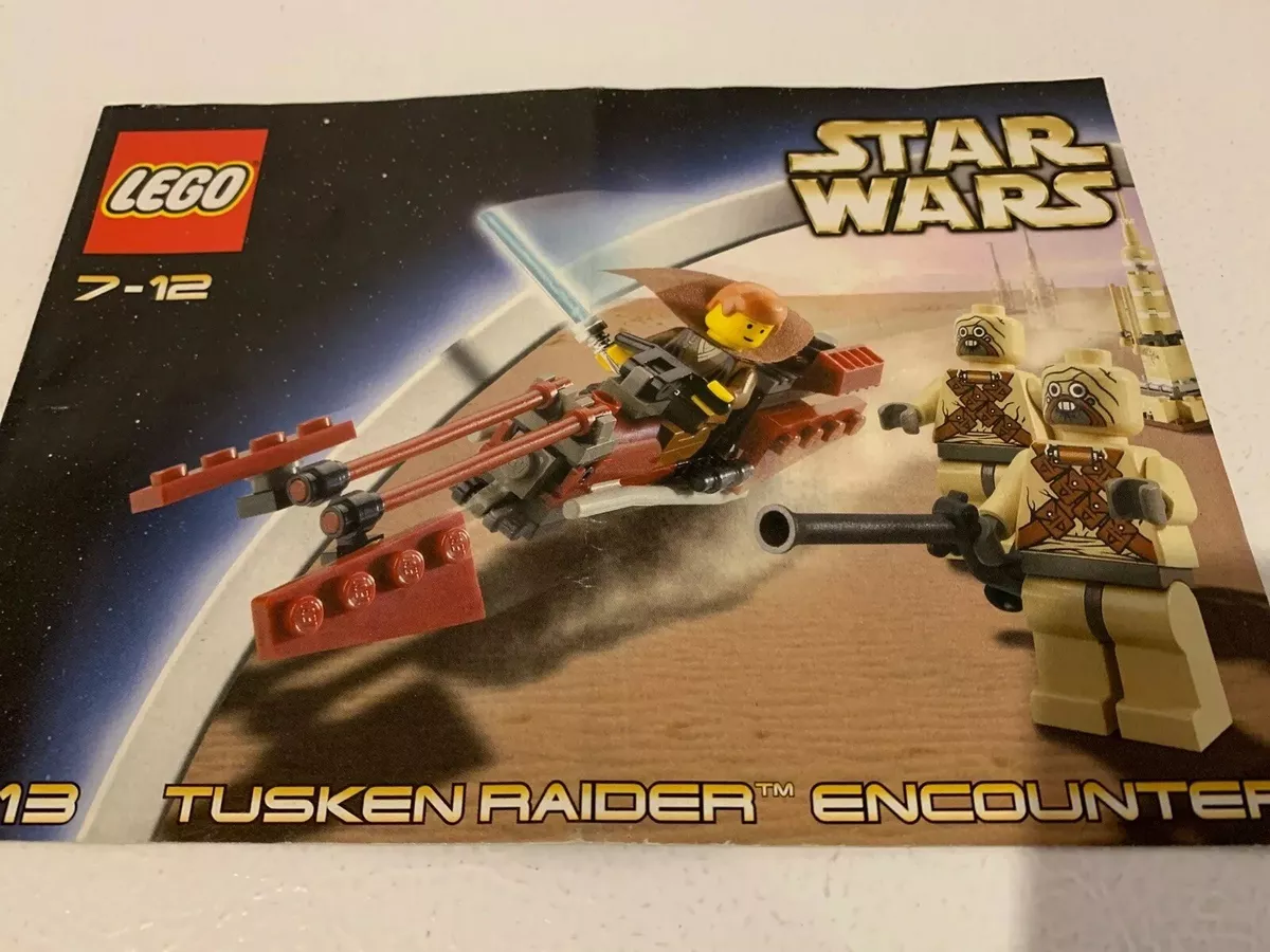 Lego Star Wars Tusken Raider Encounter 7113 Instruction Booklet
