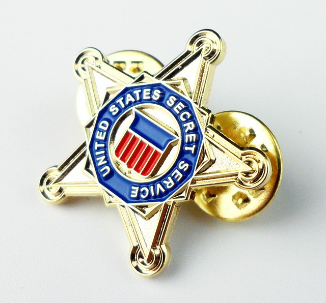 MINI United States Secret Service Hat Lapel Pin Badge eBay