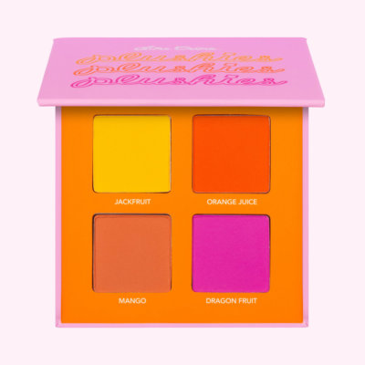 LIME CRIME PLUSHIES EYESHADOW PALETTE FRESH SQUEEZED JACKFRUIT+ORANGE+MANGO+DRAG