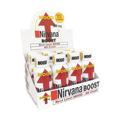 Nirvana Boost Next Level MOOD - No Crash 2oz Shots 800mg