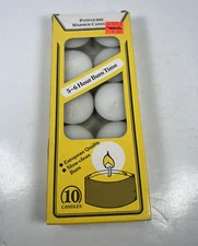 Vintage Potpourri Warmer Candles Tea Lights White Slow Burn From West Germany