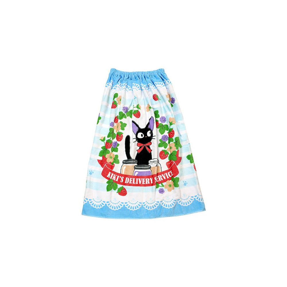 Kiki la petite Sorciere - Салфетка с клубникой на пляже, 80*110 см