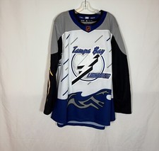 Adidas Tampa Bay Lightning Reverse Retro 2.0 Hockey Jersey Size 50 M 22/23