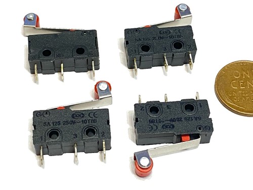 Micro Limit Switch ME-91011NC+1NO Limit Switch - Flexible Coil Spring Rod  (2-Pack) Me 8108 Momentary Yusheng Adjustable Arduino 1pcs ME-9101 Flexible Rod Coil Spring Actuator Momentary Limit Swi