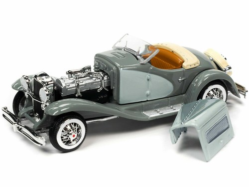 RACING CHAMPIONS 1:64 1935 GRAY DUESENBERG SSJ SPEEDSTER MODEL RCSP014-P4 - Picture 2 of 2
