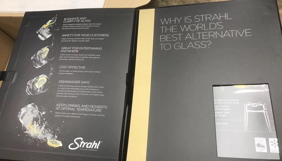 Strahl Shot 玻璃礼品包, — 第 4/4 张图片