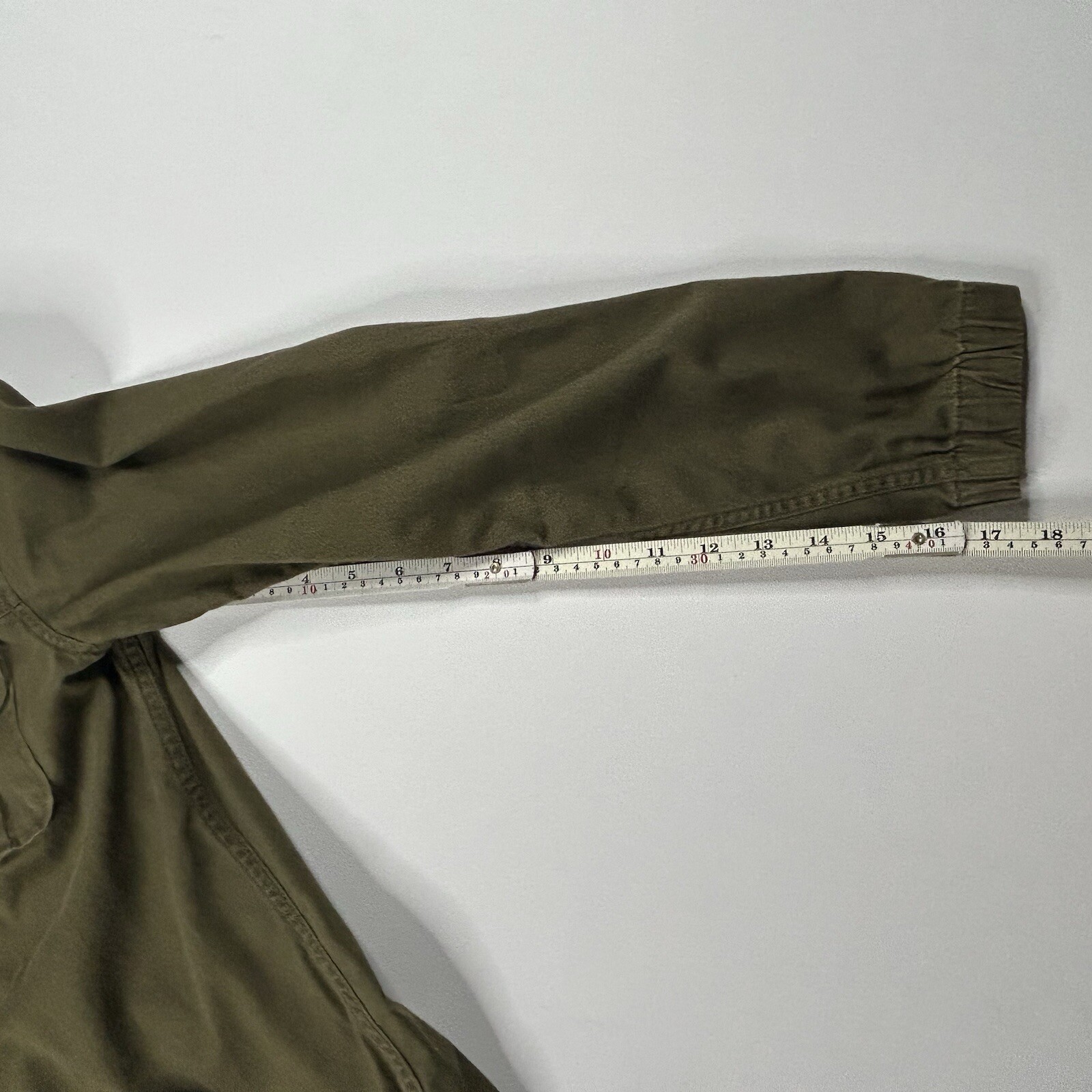 Roxy Shacket Jacket Hooded Medium Woman’s Army Gr… - image 7