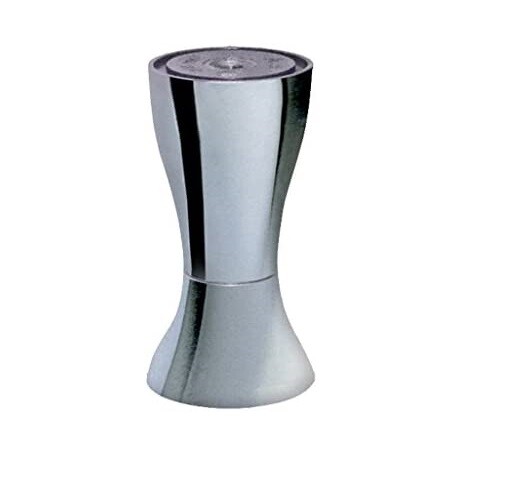 MOBILIA - PIEDE IN METALLO REGOLABILE H120MM DIAMETRO 45MM FINITURA CROMO